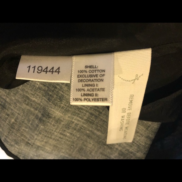 ANN TAYLOR LOFT | black floral print dress - Picture 7 of 7